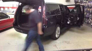 2015 HPE650 Hennessey Supercharged Cadillac Escalade Audio Upgrade Preparation [upl. by Ahrens]