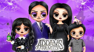 The Addams Family  31 LOL OMG DIYs [upl. by Abehsat612]