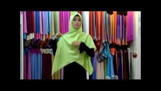 Tutorial Tudung Bidang 60 Salwa Satin Sakeenah Inspirasihana [upl. by Keung]