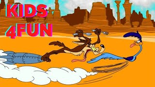 COIOTE e PAPALÉGUAS ROADRUNNER vs COYOTE DESENHO ANIMADO INFANTIL KIDS 4FUN [upl. by Nnauol]