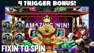 💰 DROPPING COINS  4 TRIGGER BONUS 🚂 Luckyland Slots [upl. by Hauck]