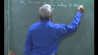 Mod01 Lec3ex Symmetry in Perfect Solids  Worked Examples [upl. by Ruben]