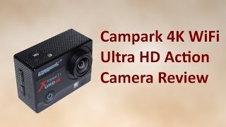 Campark 4K WiFi Ultra HD Action Camera [upl. by Atilrahc]