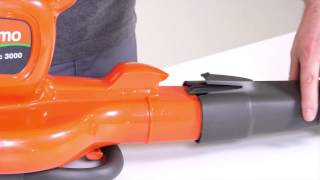 How to assemble the Flymo PowerVac 3000 in blow mode [upl. by Ebby]