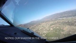 Circling approach Ajaccio Corsica AJA LFKJ [upl. by Dusty]