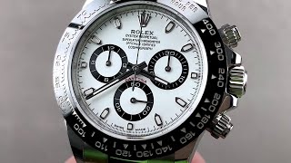 Rolex Daytona Cosmograph 116500LN Rolex Watch Review [upl. by Aluin]