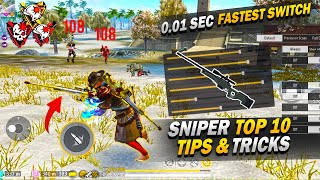 SECRET  SNIPER TRICK amp SETTINGS ⚙️ Single  Double AWM Tricks  Free Fire SNIPER PRO Tricks 2024 [upl. by Wendin]