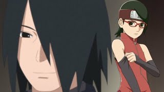 BORUSARA ❤ SARADA MEETS SASUKE🥰 Part 10 SASUKE ASK BORUTO IF SARADA IS HIS GIRLFRIEND [upl. by Son]