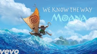 Moana  We Know The Way LYRICS from Disneys quotMoanaquot [upl. by Enrobialc]