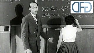 Der Lehrerberuf in den 50er Jahren Dokumentation 1959 [upl. by Alduino]