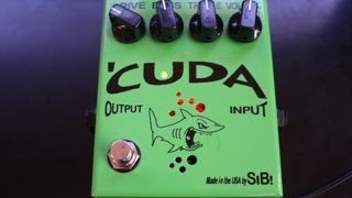 SIB CUDA Tube Overdrive Pedal Demo Video by Shawn Tubbs [upl. by Leanatan]