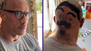 Dwayne Johnson Gives MAJOR SideEye After Daughters PRANK HIM [upl. by Lundell]