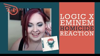 Logic ft Eminem  Homicide  REACTION [upl. by Nnylesor]