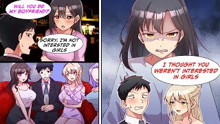 Manga Dub She saw me at a hostess bar after rejecting her saying that I wasnt interested in girls [upl. by Eulalia]