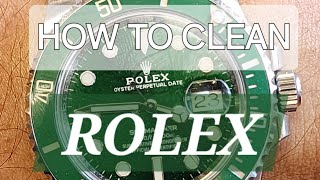 How to Clean Your Rolex [upl. by Ahsilrac]