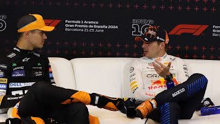 Norris verdedigt zich Mijn melding over Verstappen was geen verraad [upl. by Aikahs488]