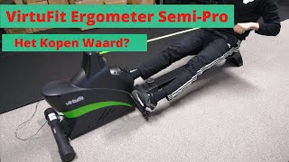 VirtuFit Ergometer Roeitrainer SemiPro Test amp Review [upl. by Lydon444]