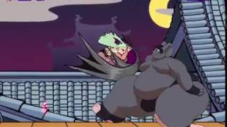 Mugen Request Lardo Rat vs Morrigan [upl. by Noswad]