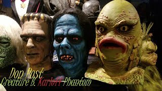 Don Post Creature B Karloff Frankenstein high brow Phantom masks [upl. by Asus]