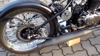 tha Heist bobber 250 ccm GET CCW Cyclewerks LH250 ClevelandCycleWerks [upl. by Pember]