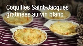 Coquilles Saint Jacques gratinées inratable et délicieuse [upl. by Him]