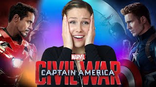 Captain America Civil War I First Time Reaction I Movie Review amp Commentary [upl. by Nospmoht]