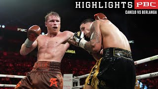 Canelo vs Berlanga FIGHT HIGHLIGHTS September 14 2024  PBC PPV on Prime Video [upl. by Kata]