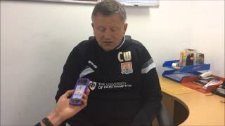 Chris Wilder on releasing goalkeeper Matt Duke [upl. by Mossolb]