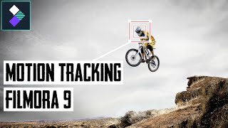 FILMORA 9  HOW TO  MOTION TRACKING TUTORIAL HINDI [upl. by Kerk620]