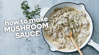 How to make mushroom sauce [upl. by Thagard789]