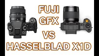 Fuji GFX 50s vs Hasselblad X1D 50C And The Winner Is [upl. by Animsay809]