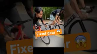 Fixed gear✅road fix fixed fixedgear xedap xedapthethao roadbike xedapmtb [upl. by Silber]