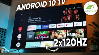 Cambio TV per DVBT2 Il 55’’ 🔝 per QUALITÀPREZZO 2x120HZ e Android 10 TV [upl. by Augustine]