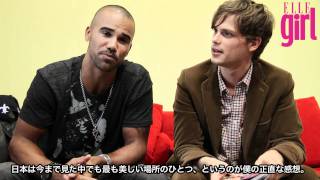 meeting Matthew Gray Gubler amp Shemar Moore in TOKYO 2011 [upl. by Markiv]