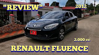 Todo sobre el RENAULT FLUENCE 20 2012  MOTOR STOCK [upl. by Ellah628]