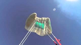 parachute opening in slow motion [upl. by Lamraj]