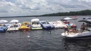 Boaters Skip Day with Freedom Boat Club fun at a raft up [upl. by Paloma670]