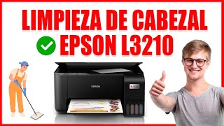 COMO LIMPIAR CABEZALES DE IMPRESORA EPSON L3210 [upl. by Box301]