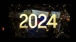 Capodanno in musica countdown 2024 che dio vi benedica [upl. by Nottarts]