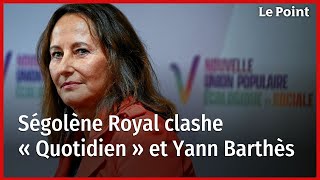 Ségolène Royal clashe « Quotidien » et Yann Barthès [upl. by Stacie]