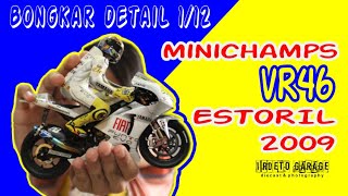 112 Scale Minichamps Valentino Rossi Estoril 2009 [upl. by Damal339]