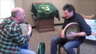 Steve Bentley and Steve Wehmeyer Bodhran Duo [upl. by Isyad]