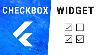 Flutter Checkbox Widget [upl. by Tulley927]