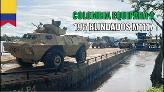 El Ejército de Colombia compra ametralladoras y lanzagranadas para sus vehículos blindados M1117 [upl. by Nohshan]