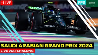 F1 Live Saudi Arabian Grand Prix 2024 FP3 Watchalong [upl. by Enelyt485]