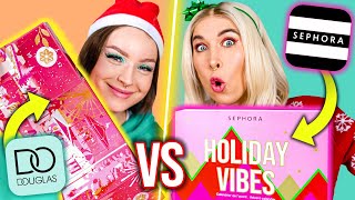 ♦ SZCZERA BITWA KALENDARZY ADWENTOWYCH 🔥 Douglas vs Sephora ♦ Agnieszka Grzelak Beauty [upl. by Remat]