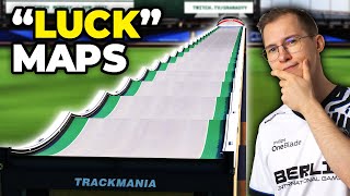 I played a Tournament on quotLuckquot Maps in Trackmania [upl. by Crescentia180]