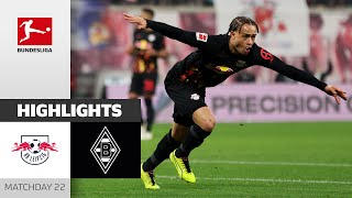 Xavi amp Openda Claim WellDeserved Leipzig Win  Leipzig  Mgladbach  Highlights  MD 22 Buli 2324 [upl. by Appolonia112]