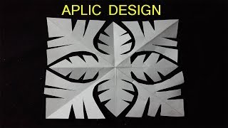 HAND EMBROIDERYBASIC APLIC WORK TUTORIAL FOR BEGINNERSAPPLIQUE WORKRILLI WORKPATCH WORK49 [upl. by Konyn]