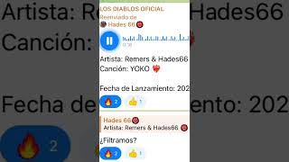 HADES 66 musica filtrada LA PASO COMPLETA Tendencia [upl. by Eitsim222]